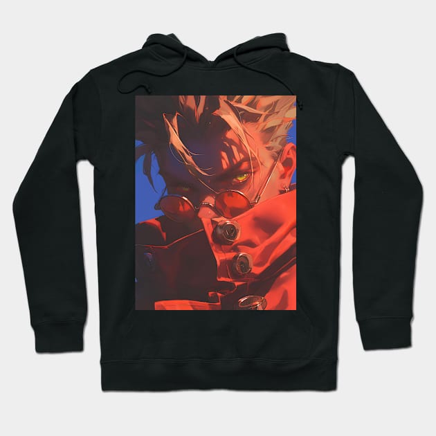 Legendary Gunslinger: Space Western Anime-Manga Adventure Hoodie by insaneLEDP